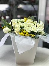 Цветочная композиция из Розы  в Сулее